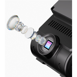 Wideorejestrator Kamera Samochodowa Viofo A229 PRO 2CH +128GB+HK4